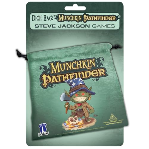 Steve Jackson Games SJG05220 - Dice Bag: Munchkin Pathfinder von Steve Jackson Games