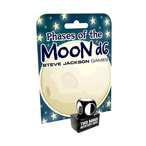 Steve Jackson Games SJG05900 - Phases of the Moon D6 von Steve Jackson Games