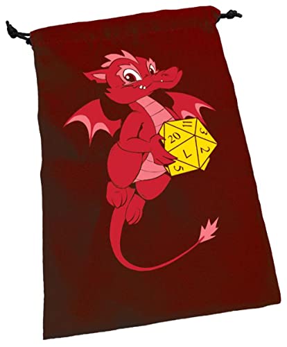 Steve Jackson Games Würfeltasche Drache, Rot von Steve Jackson Games