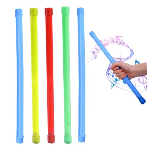Groan Tube, 5pcs 15,9 -Zoll -Geräuschhersteller Spielzeug lustiger Kichern Stick Plastik -Soundrohr Party favor sensorischer Bubble -Röhrchen für Kinder und Erwachsene zufällige Farbe von StibZeup