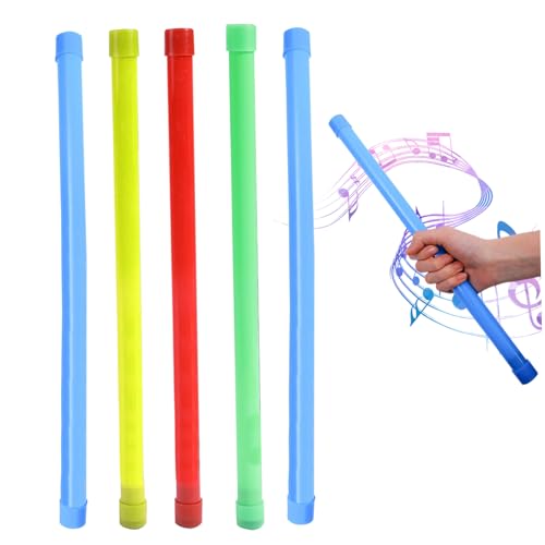 Groan Tube, 5pcs 15,9 -Zoll -Geräuschhersteller Spielzeug lustiger Kichern Stick Plastik -Soundrohr Party Favor sensorischer Bubble -Röhrchen für Kinder und Erwachsene zufällige Farbe von StibZeup