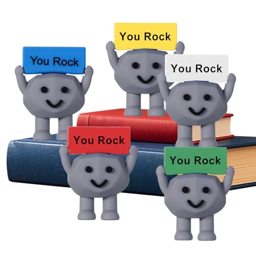 Fidget Steine | Mutmacher 5 Stück Kleine - Wohndeko Für Geburtstag Weihnachten Familie Freunde Kinder Mädchen Erwachsene Fidget Steine | Mutmacher 5 Stück Kleine - Wohndeko Für Geburtstag Weihnachten Familie Freunde Kinder Mädchen Erwachsene von Stibtmr