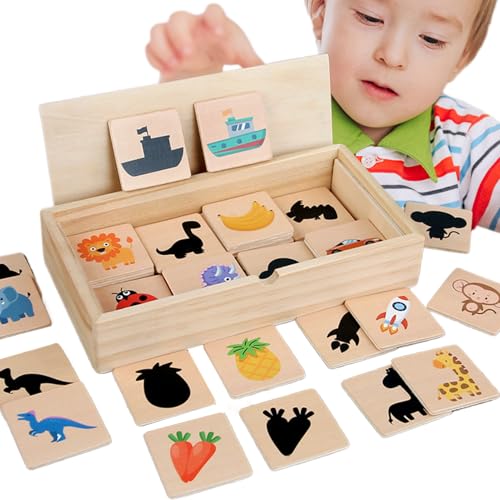 Formen Zuordnungsspiel Für Kleinkinder - Schatten Puzzle Holzspielzeug Mit Figuren,Gemüse Lernaktivität Ab 3 Jahren Für Zuhause Kindergarten Formen Zuordnungsspiel Für Kleinkinder - Schatten Puzzle Holzspielzeug Mit Figuren,Gemüse Lernaktivität Ab 3 Jahren Für Zuhause Kindergarten von Stibtmr