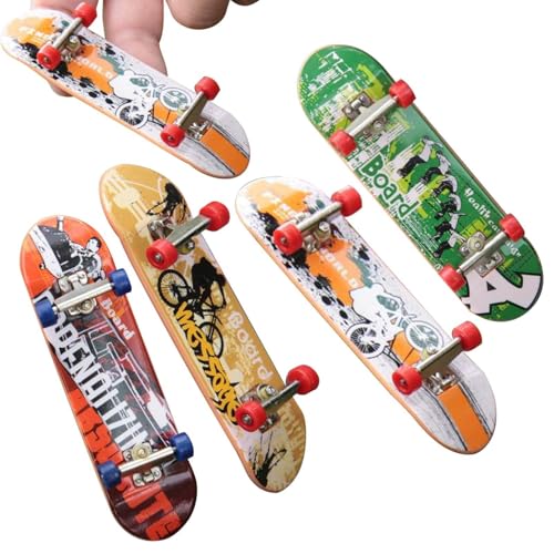 Kinder Skateboardspielzeug, Finger -Skateboards für Kinder | Buntes Fingerbrettform,Lustige Lehrspiele für frühe Bildung, Vorschulbildung für, Mädchen, Mädchen von Stibtmr