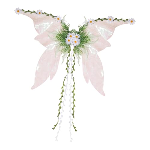 Stibtmr Feenflügel für Mädchen - Feenkostüm Für Damen - Kostümaccessoires Für Damen Mädchen Bühnenauftritt Fest Halloween Weihnachten Gartenparty Stibtmr Feenflügel für Mädchen - Feenkostüm Für Damen - Kostümaccessoires Für Damen Mädchen Bühnenauftritt Fest Halloween Weihnachten Gartenparty von Stibtmr
