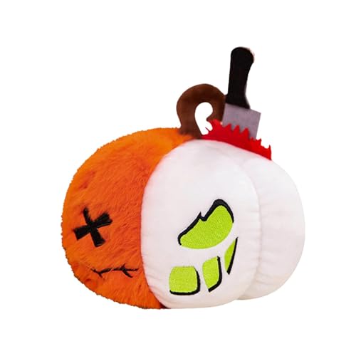 Stibtmr Halloween-Plüschtiere,Halloween-Plüschpuppe, Weiche Plüschpuppe, Stofftier-Plüschtier, festliches Halloween-Spielzeug-Spielset, gefüllte Plüschpuppen, Halloween-Zubehör für Freunde von Stibtmr