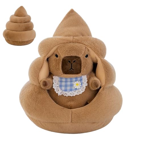 Stibtmr Kuscheltier Wasserschwein - Capybara Spielzeugpuppe Mit Schlafnest - Weiches Kuscheltier Streichelplüsch Für Kinderzimmer Schlafzimmer Deko Kindergeburtstag Weihnachten Stibtmr Kuscheltier Wasserschwein - Capybara Spielzeugpuppe Mit Schlafnest - Weiches Kuscheltier Streichelplüsch Für Kinderzimmer Schlafzimmer Deko Kindergeburtstag Weihnachten von Stibtmr