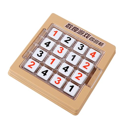 Stibtmr Mathe-Spielzeug für Kinder, Zahlen-Rätsel - Brain Teaser Desktop-Spielzeug,Interaktives, herausforderndes Zahlenrätsel zum Trainieren des logischen Denkvermögens von Stibtmr