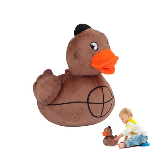 Stibtmr Plüsch-Enten-Stofftier,Enten-Stofftier | Realistische Enten-Plüschtiere im Sportball-Design - Kreatives Plüschkissen, Plüschkissen, niedliches Design für Kinder, und Mädchen von Stibtmr