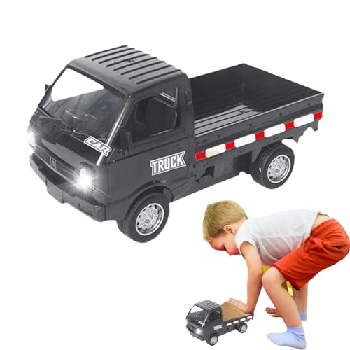 Stibtmr RC Trucks für Kinder, Fernsteuerung Spielzeugauto, Elektro -Fernbedienungs -LKW -RC -Auto mit LED -Simulationslichtern, Realistische Baufahrzeuge, Transportwerkzeug für Innen- und Außenspiele von Stibtmr