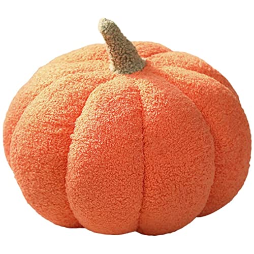 Stibzeup Halloween -Dekorationen Kürbiswurf Kissen gefülltes Flauschiges Plüschspielzeug 2022 Halloween Kürbis Dekorative Kissen Kissen Home Dekoration Party Gefällt Mir Orange 20 cm von Stibzeup