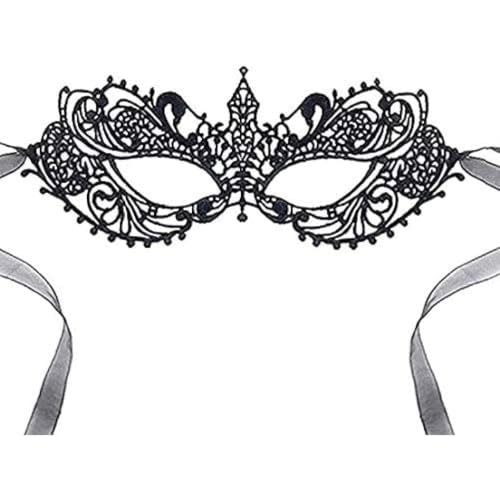 Stibzeup Halloween -Dekorationen Luxus Maskerade Maske Frauen Lace Eye Maske von Stibzeup