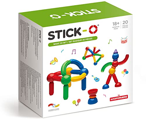 Stick-O Basic 20 Magnetspielzeug, 277-02 von Stick-O