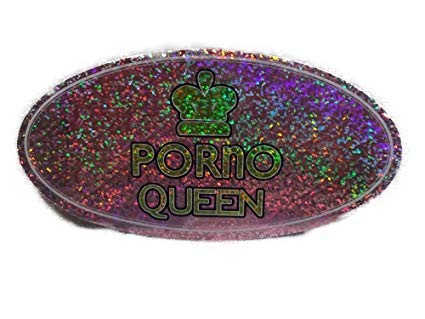 Porno Queen Lasersticker 18cm Sticker Aufkleber Glitzersticker GOR 29/3209 M10 von Sticker Aufkleber Tattoos