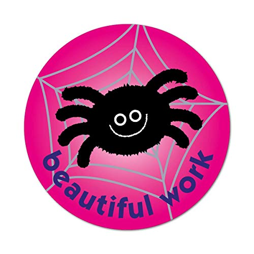 Aufkleber, Motiv: Spider - Schöne Arbeits-Aufkleber, 38 mm, 75 Stück von Sticker Factory