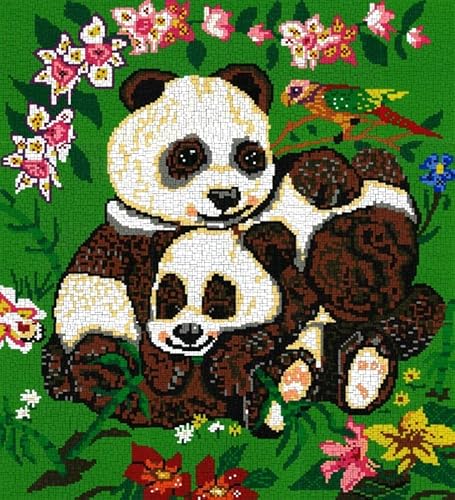 Stickit Mini Stecksystem Panda mit Baby ca. 17.550 Teile Bildgröße: 80 x 93 cm Stickit Mini Stecksystem Panda mit Baby ca. 17.550 Teile Bildgröße: 80 x 93 cm von Stickit