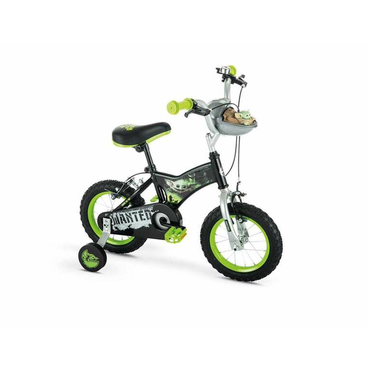 Kinderfahrrad Star Wars Huffly grün Schwarz 12" von Stitch