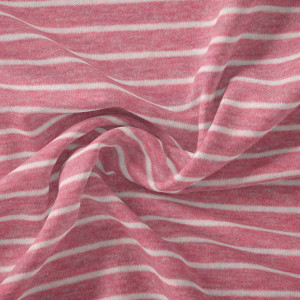 Avalana Jersey Melange Stripe Stoff 160cm Farbe 157 - 50cm von Stoffabrics