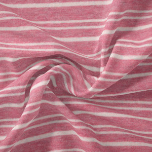 Avalana Jersey Melange Stripe Stoff 160cm Farbe 158 - 50cm von Stoffabrics