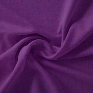 Swan Solid Baumwoll-Leinwand Stoff 150 cm 558 Violett - 50 cm von Stoffabrics