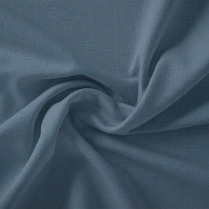 Swan Solid Baumwoll-Leinwand Stoff 150 cm 665 Jeansblau - 50 cm von Stoffabrics