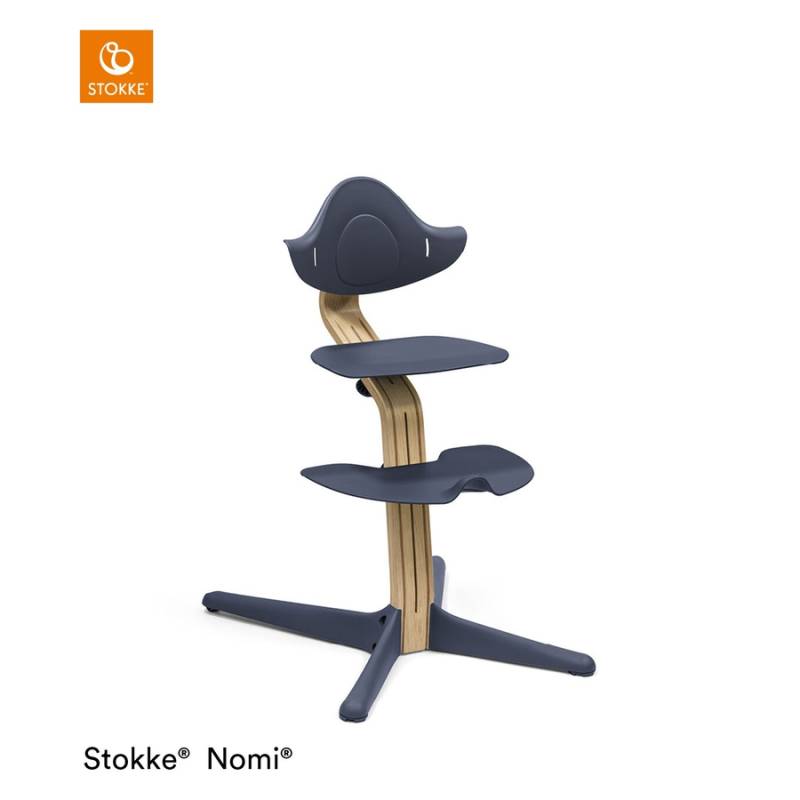 STOKKE® Nomi® Hochstuhl Eiche / navy von Stokke