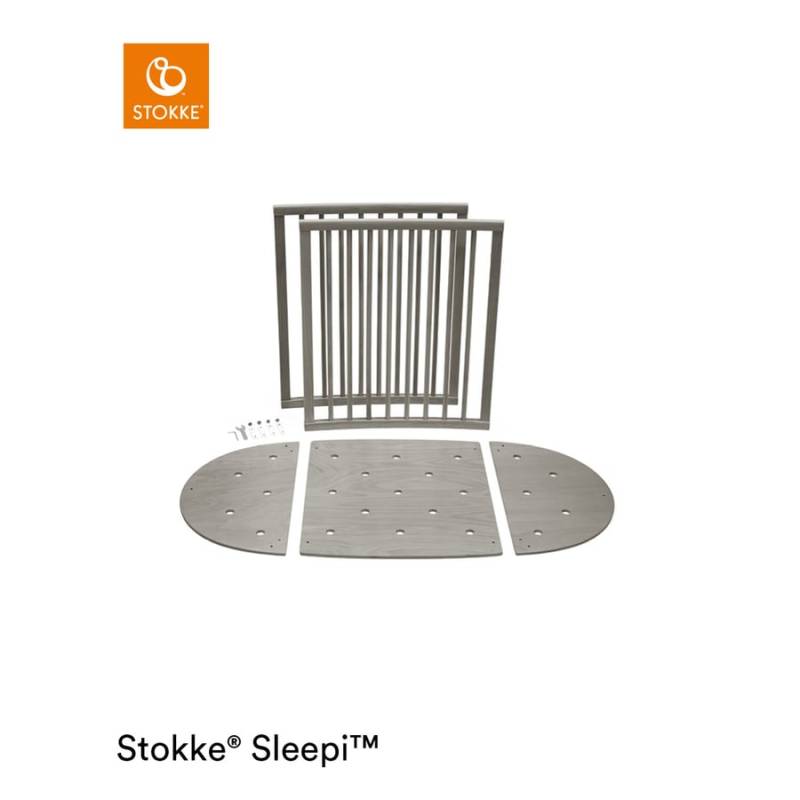 STOKKE® Sleepi™ Kinderbett Umbausatz V3 Hazy Grey von Stokke