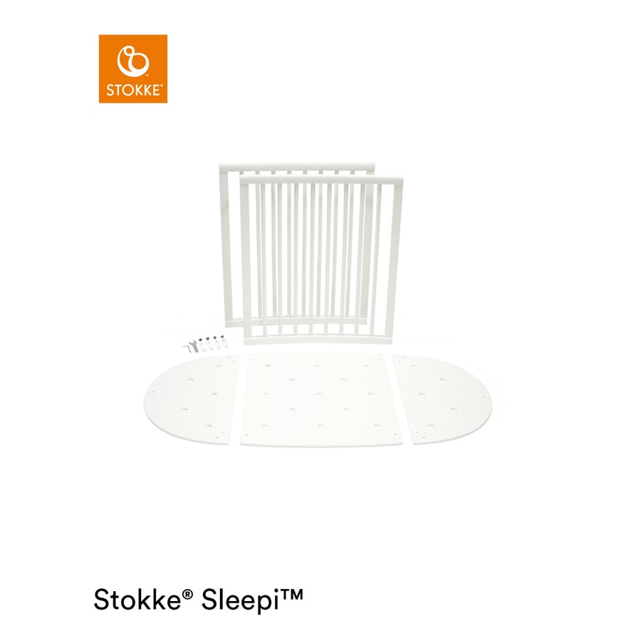 STOKKE® Sleepi™ Kinderbett Umbausatz V3 weiß von Stokke