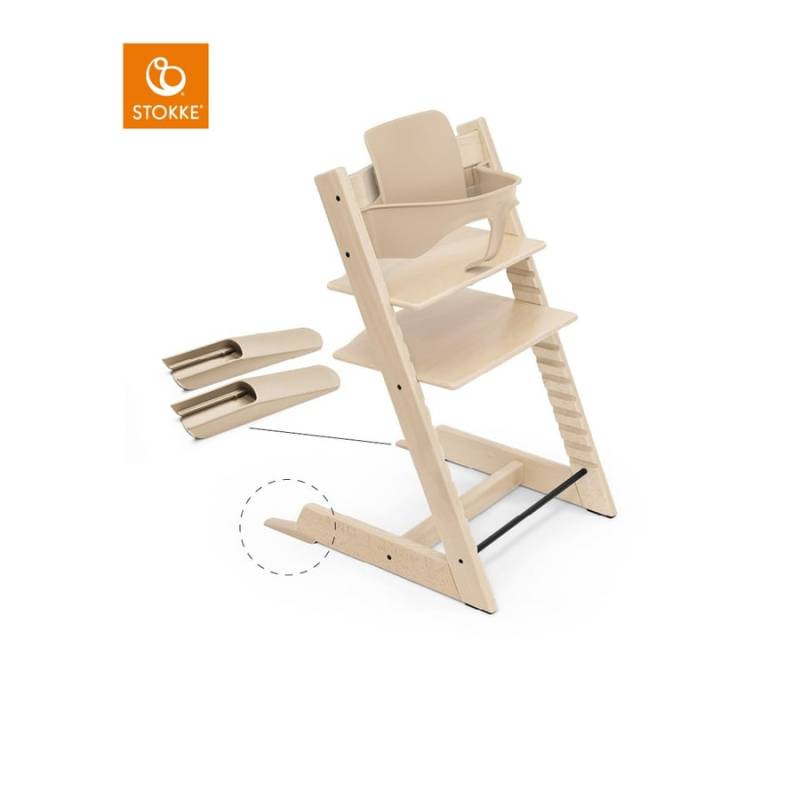 STOKKE® Tripp Trapp® Hochstuhl Buche natur inkl. Baby Set V2 natur von Stokke