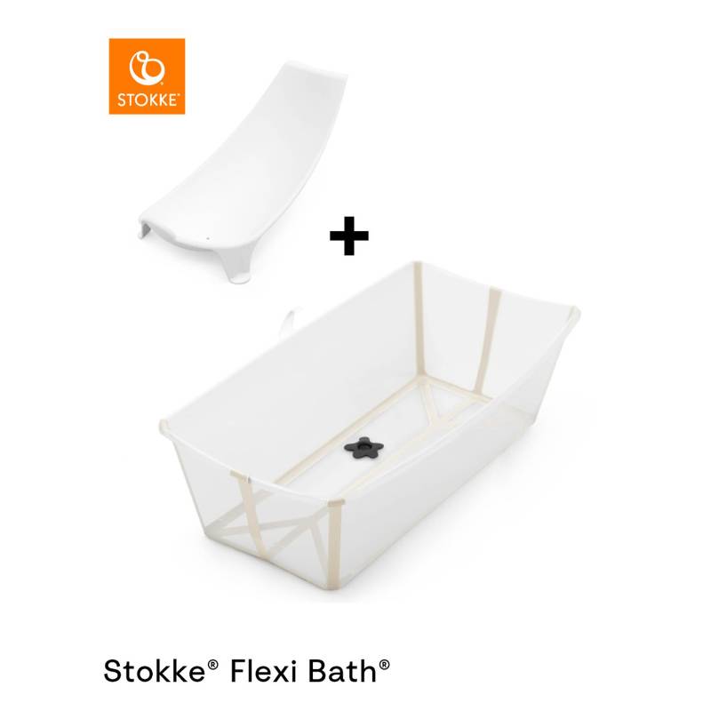 Stokke® Flexibath 2-tlg. SET Badewanne XL & Badewannensitz von Stokke