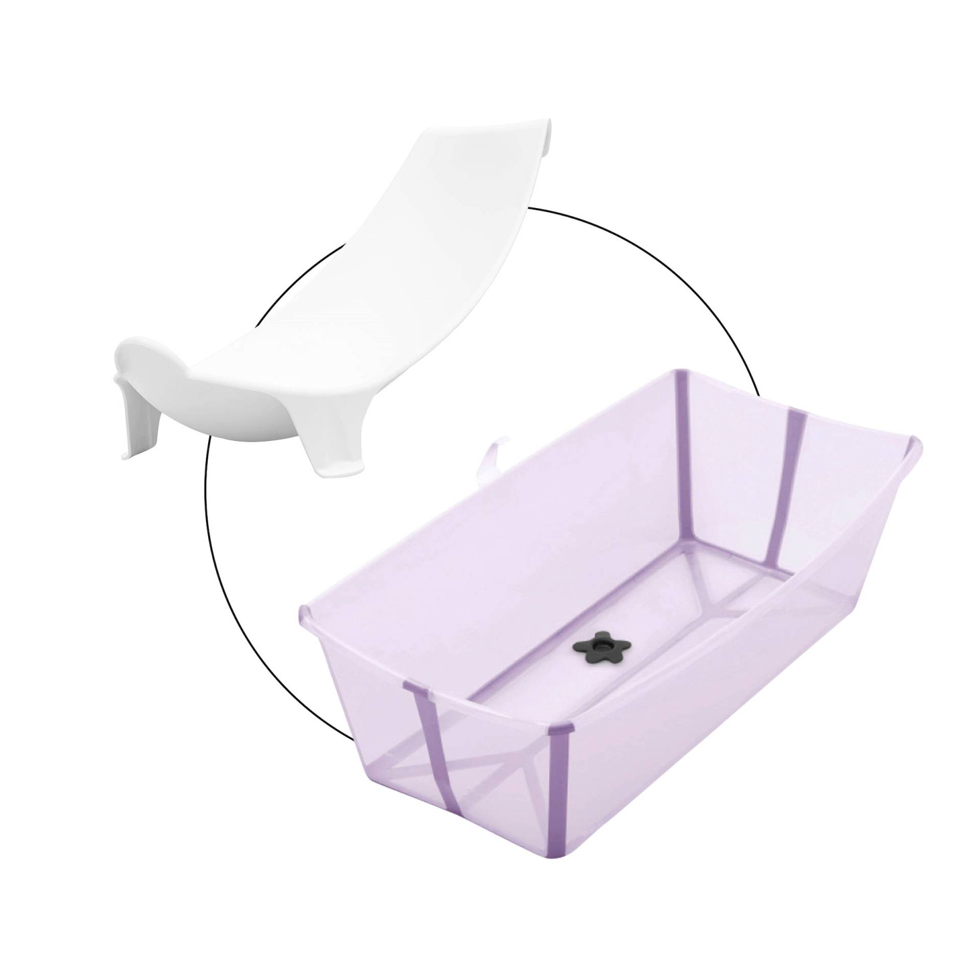 Stokke® Flexibath Bundle Badewanne XL inkl. Badewannensitz Newborn Support von Stokke