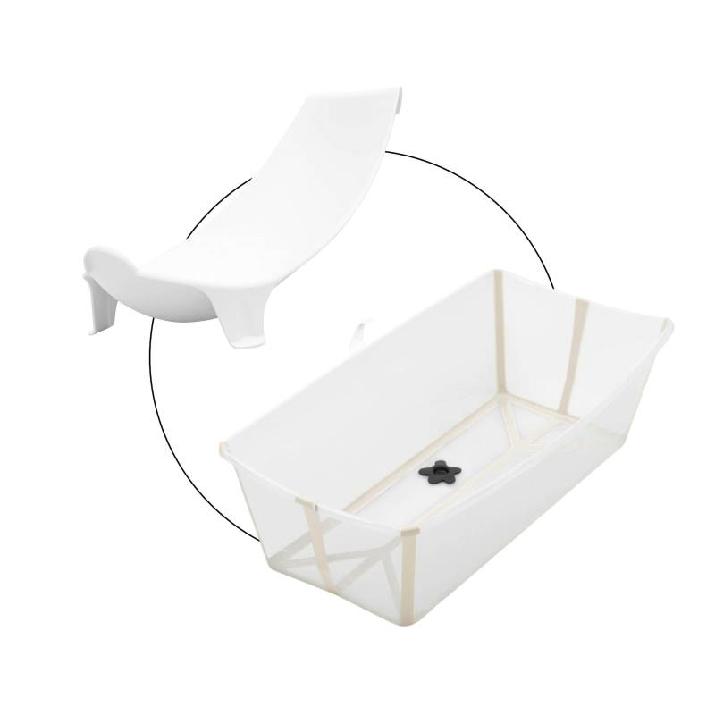 Stokke® Flexibath Bundle Badewanne XL inkl. Badewannensitz Newborn Support von Stokke