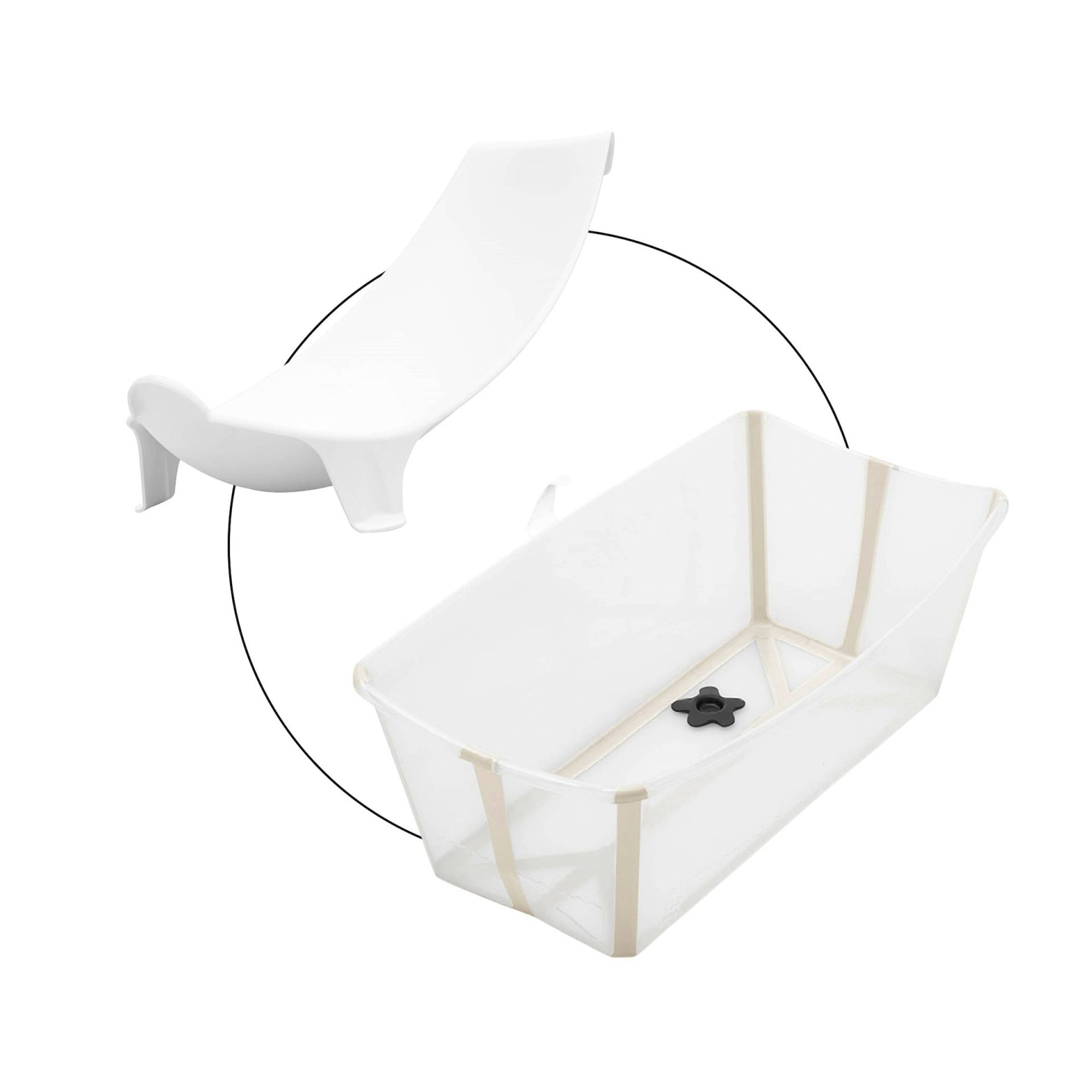 Stokke® Flexibath Bundle Badewanne inkl. Badewannensitz Newborn Support von Stokke