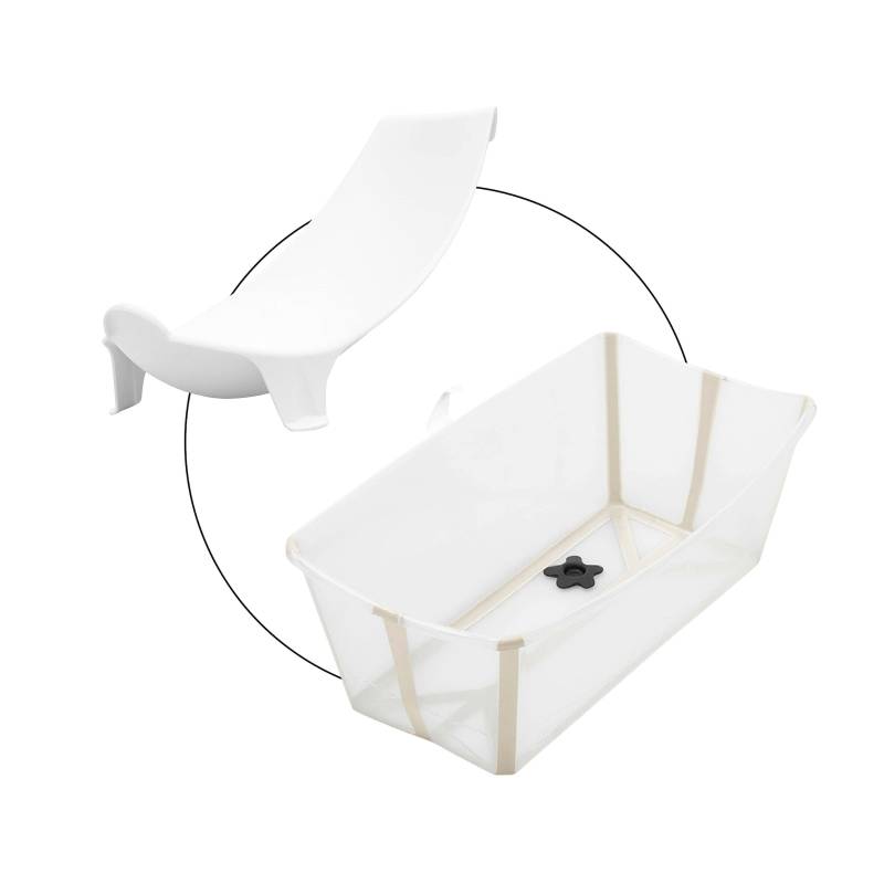 Stokke® Flexibath Bundle Badewanne inkl. Badewannensitz Newborn Support von Stokke