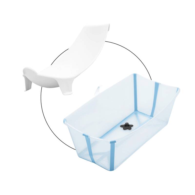 Stokke® Flexibath Bundle Badewanne inkl. Badewannensitz Newborn Support von Stokke