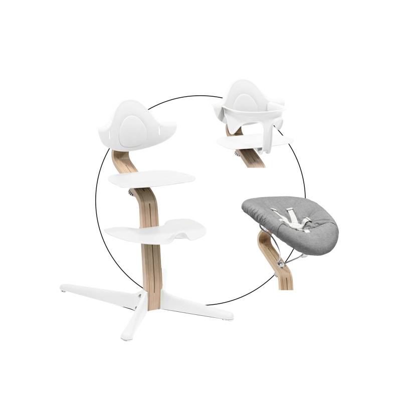 Stokke® Nomi Bundle Hochstuhl inkl. Newbornset und Babyset von Stokke