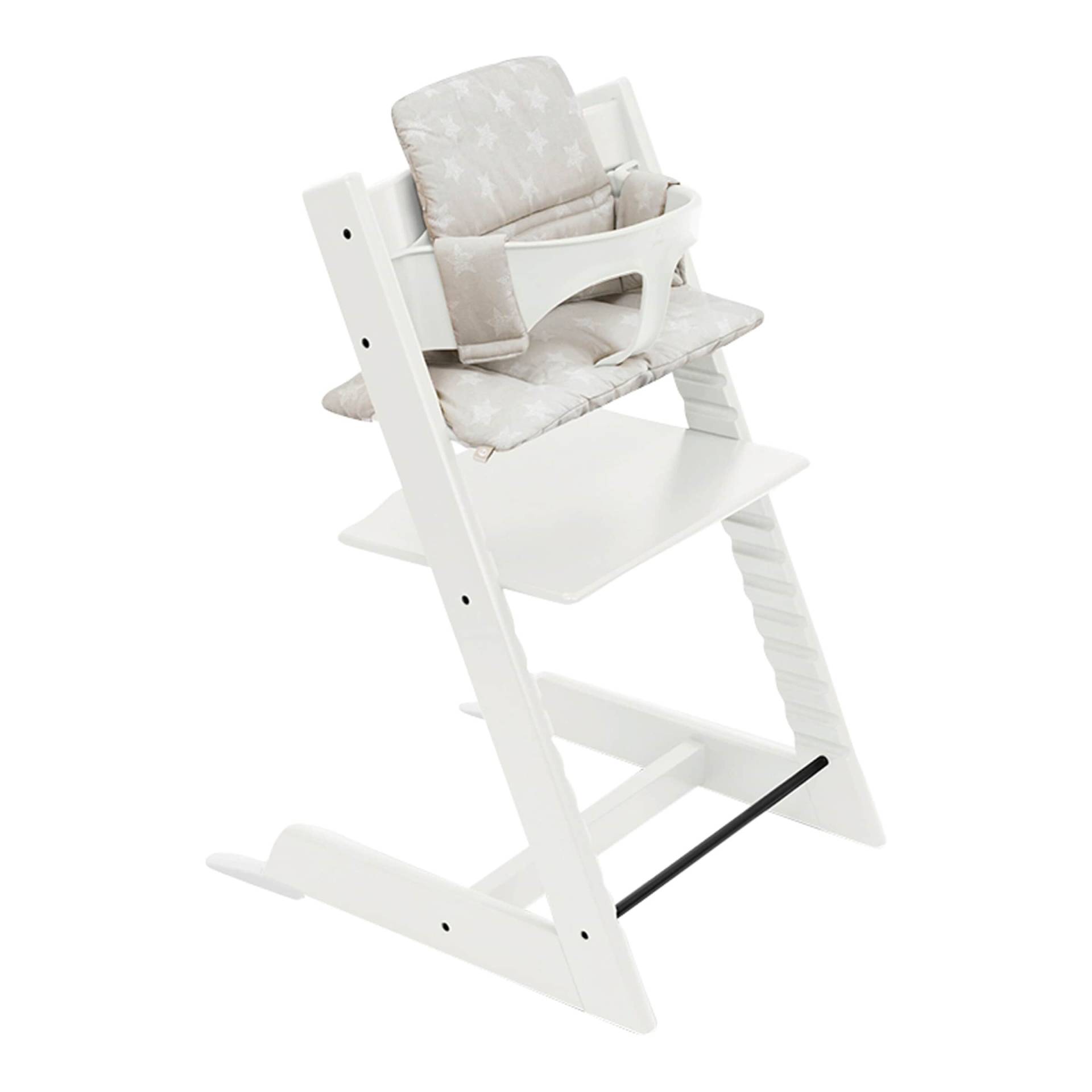 Stokke® Tripp Trapp® Bundle Treppenhochstuhl inkl. Babyset und Kissen von Stokke