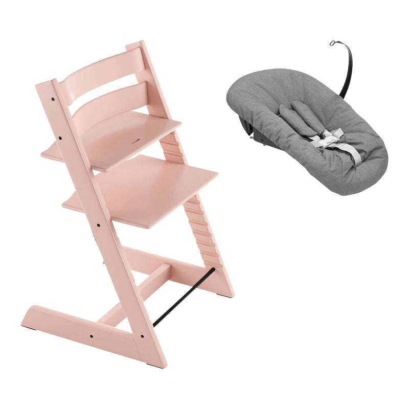 Stokke® Tripp Trapp® Bundle Treppenhochstuhl inkl. Newbornset deep grey von Stokke