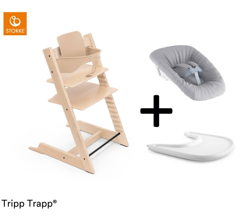 Stokke® Tripp Trapp® Complete + Newborn Set™ + Tray von Stokke