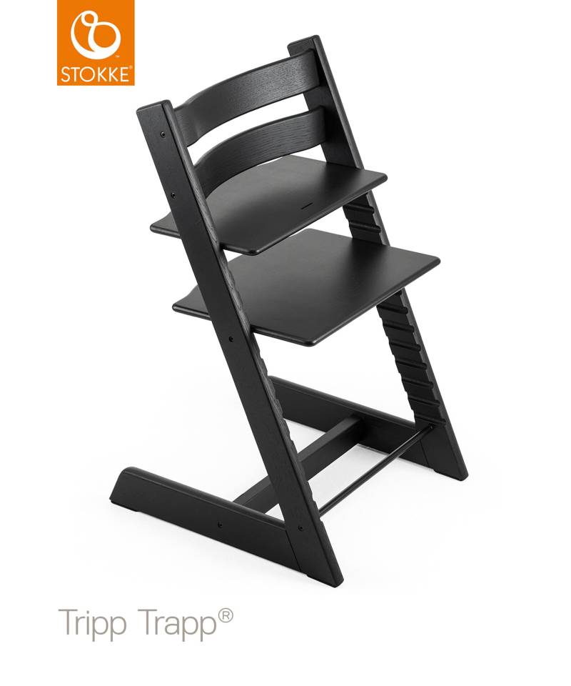 Stokke® Tripp Trapp® Treppenhochstuhl Eiche mit Gravur von Stokke