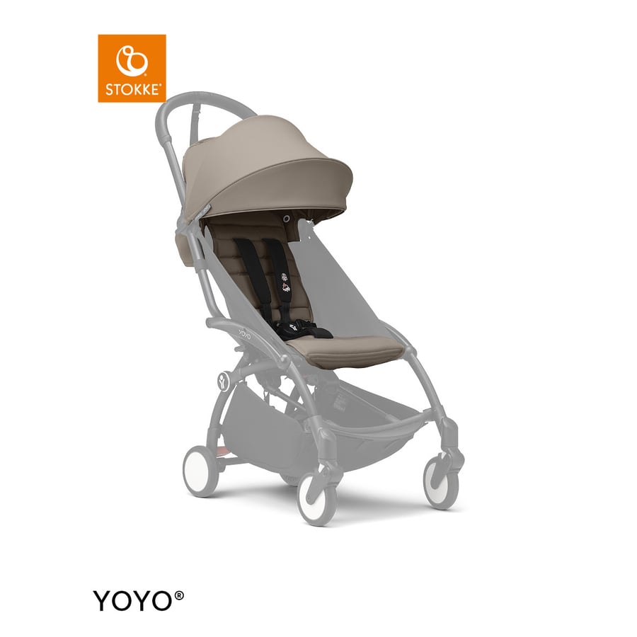 Stokke® YOYO³ 6+ Textilset Taupe von Stokke