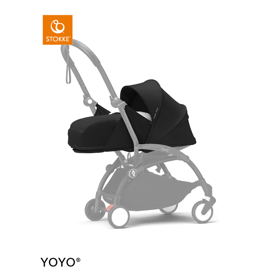 Stokke® YOYO³ Neugeborenenaufsatz 0+ Black von Stokke