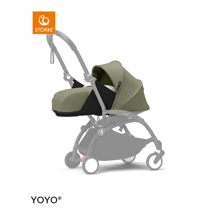 Stokke® YOYO³ Neugeborenenaufsatz 0+ Olive von Stokke