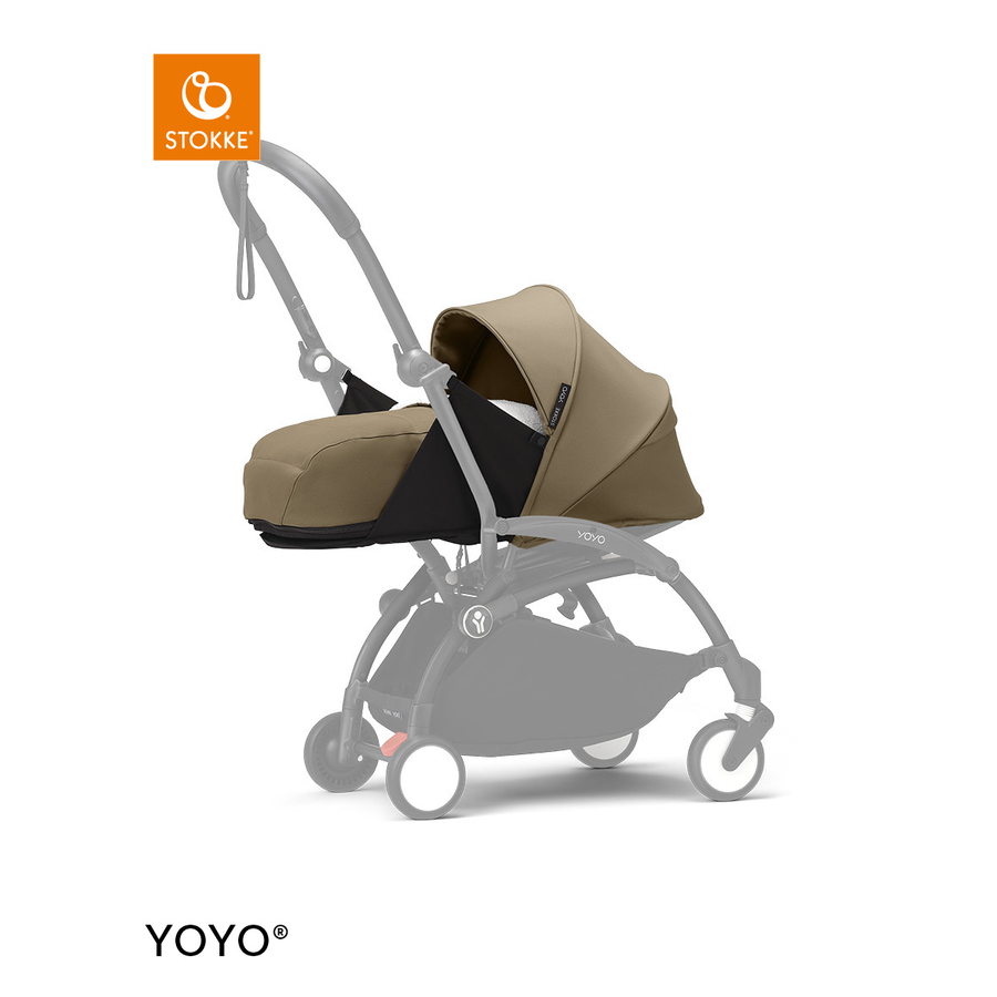 Stokke® YOYO³ Neugeborenenaufsatz 0+ Toffee von Stokke