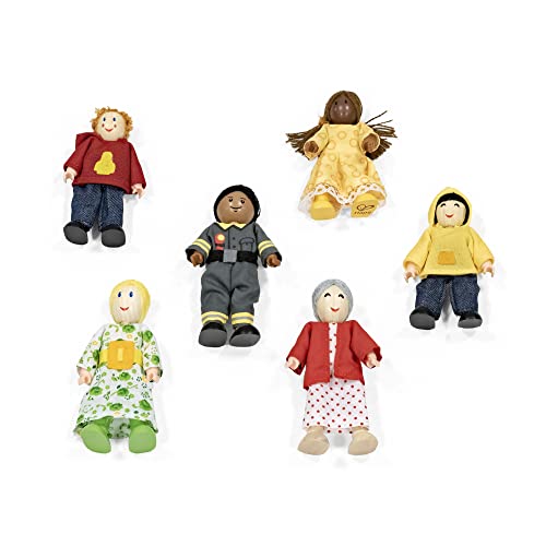 Stokke MuTable Holzhaus Puppen von Hape Toys - 2023 Neuentwicklung - Inklusive sechs Holzfiguren unterschiedlicher Altersstufen & Bekleidung - Ab 3 Jahren Stokke MuTable Holzhaus Puppen von Hape Toys - 2023 Neuentwicklung - Inklusive sechs Holzfiguren unterschiedlicher Altersstufen & Bekleidung - Ab 3 Jahren von Stokke