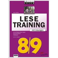 Lesetraining 8/9 von Stolz