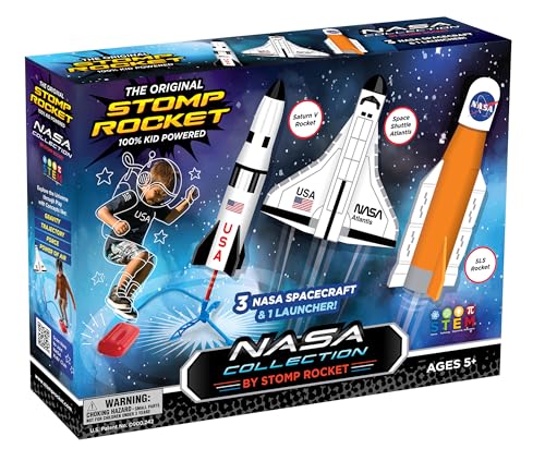 Stomp Rocket 40020 NASA Collection Stumpfe Rakete von Stomp Rocket