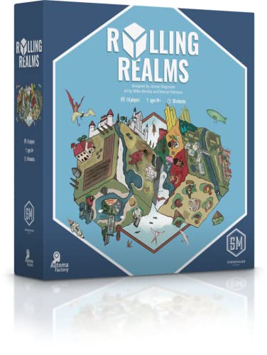 Stonemaier Games Rolling Realms - Roll-and-Write-Spiel für 1-6 Spieler, ab 168 Jahren, Fantasy-Thema von Stonemaier Games