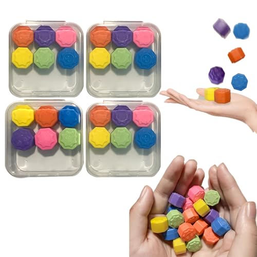 Stonivislyt Gonggi-Koreanisches Traditionelles Spiel,Gonggi Jack Stone Pebbles Set,Gonggi Korean Game,Gonggi Jack Stein Kieselsteine ​​Set,Gonggi Stones Geeignet für Familie/Freunde/Kinder von Stonivislyt