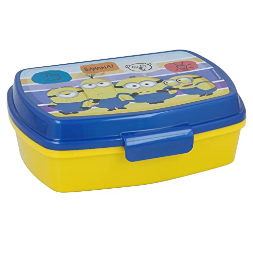 Minions Unisex Jausenbox, Mehrfarbig, Einheitsgröße von Stor